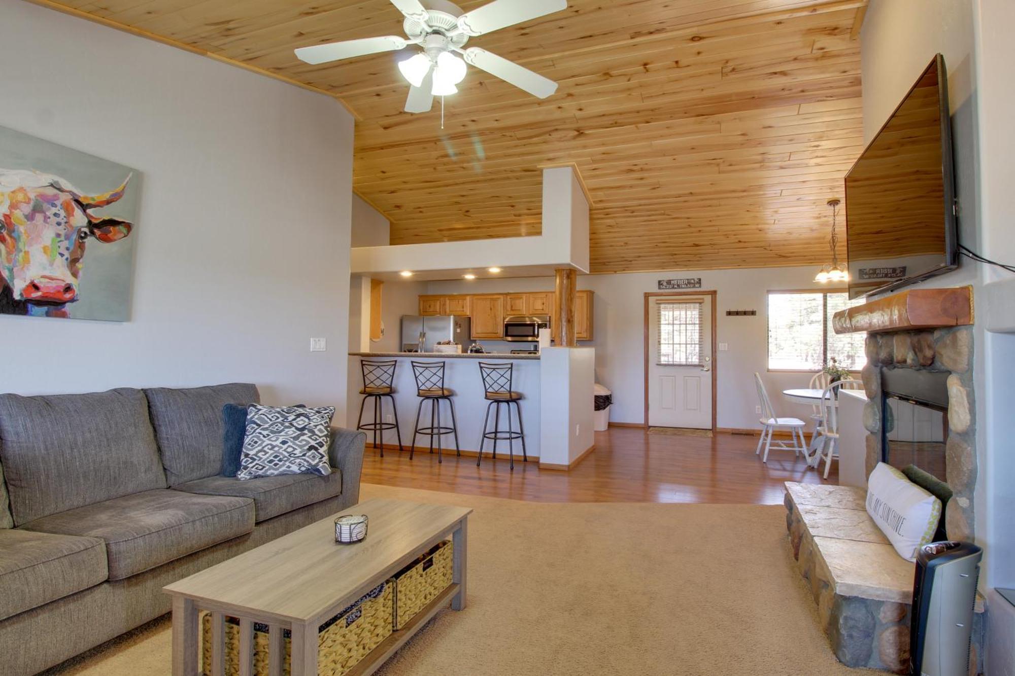 Overgaard Cabin Near Sitgreaves National Forest! מראה חיצוני תמונה